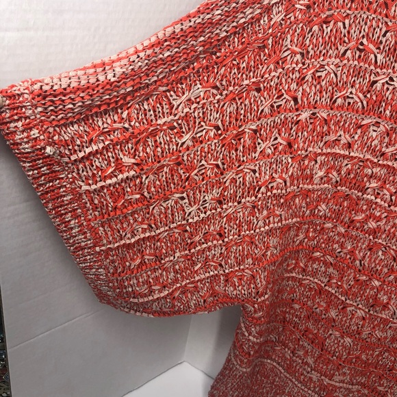 BCBGMAXAZRIA Red Dolman Sleeve Sweater Size Medium - Picture 3 of 8